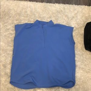 Women’s FIGS blue top